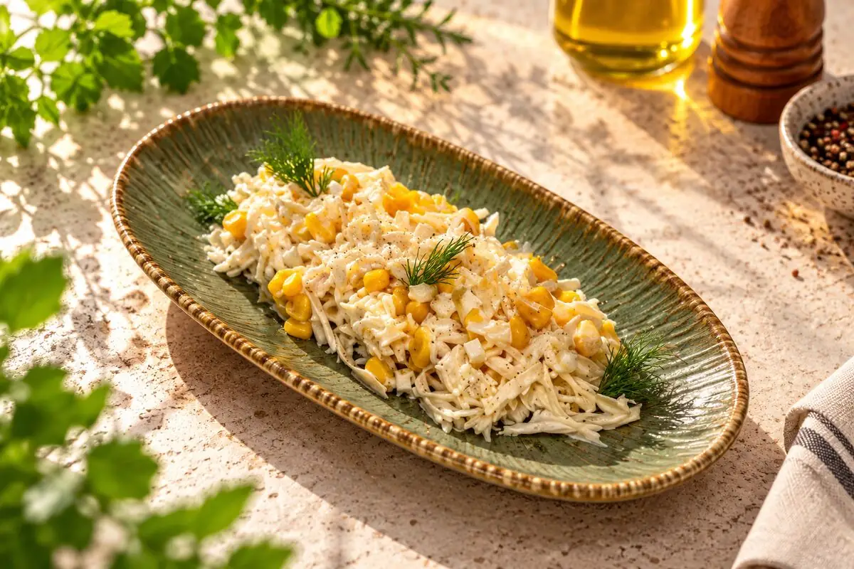 Салат мистер краб
